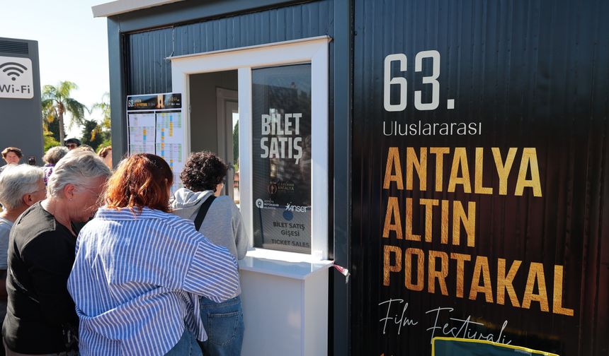 Altın Portakal biletlerine yoğun ilgi