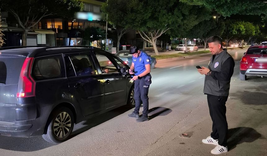 Antalya'da asayiş uygulaması