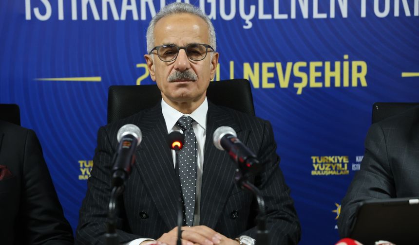 Uraloğlu'ndan Antalya-Alanya Otoyolu açıklaması