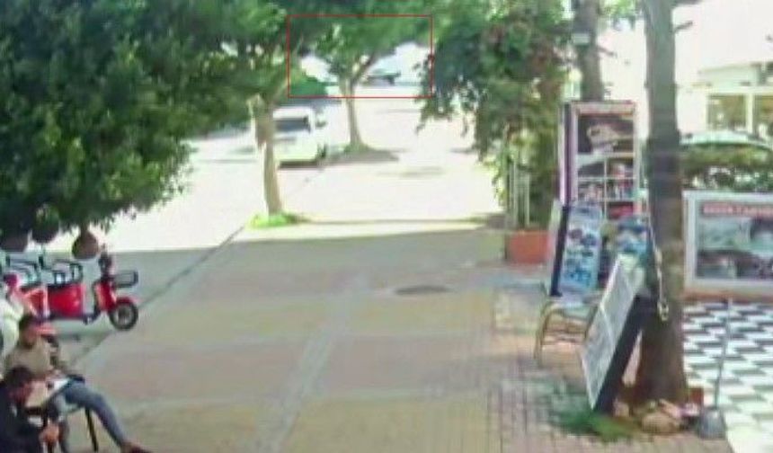 Genç kızın öldüğü kaza kamerada