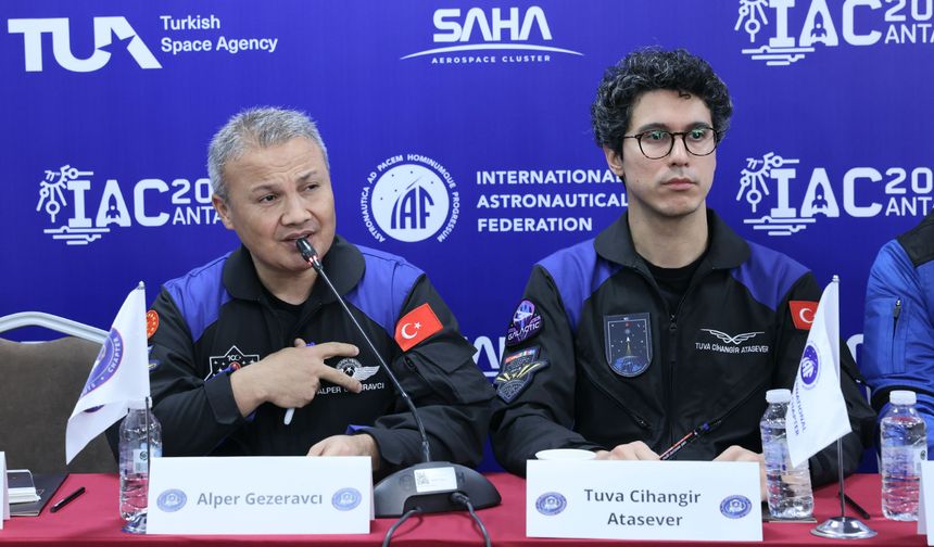 Dünyanın dört yanından astronotlar Antalya'da buluştu