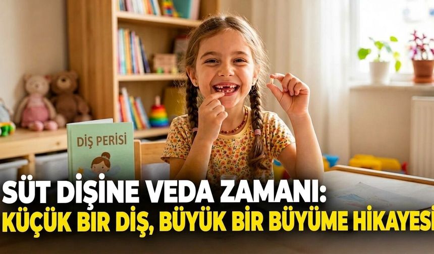 Süt dişine veda zamanı: Küçük bir diş, büyük bir büyüme hikayesi