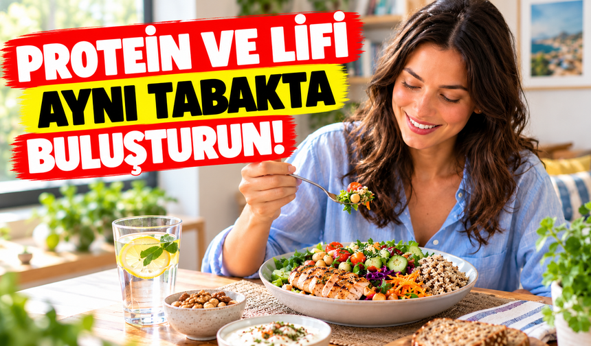 Protein ve lifi aynı tabakta buluşturun