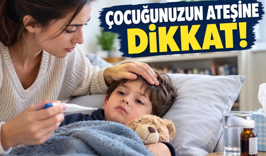 Çocuğunuzun ateşine dikkat