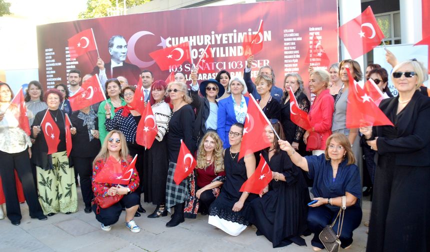 Cumhuriyet’in 103. yılı sanatla taçlandı